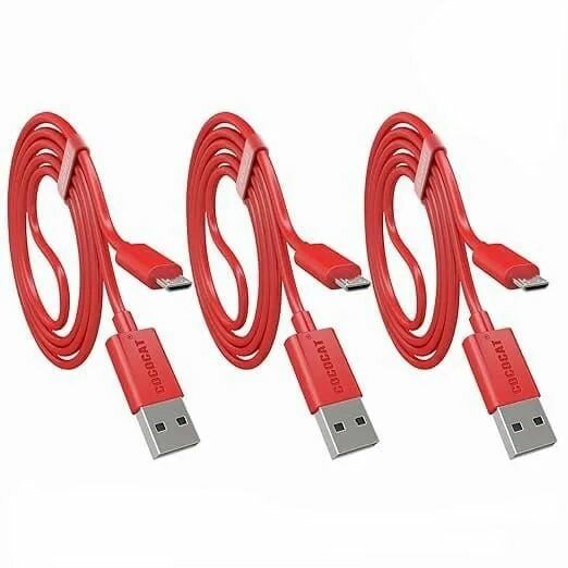Micro USB Cable, COCOCAT [3-Pack]Premium Micro USB Charging