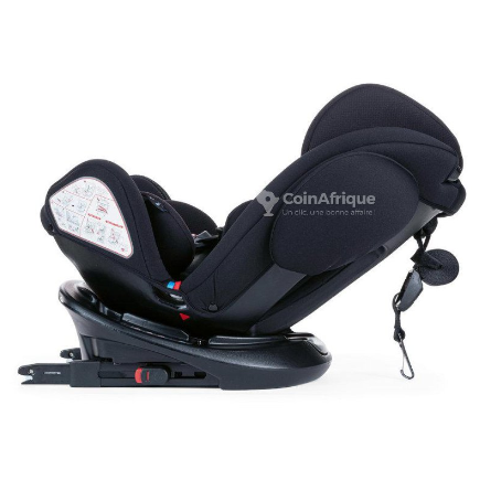 Siège auto Chicco-Isofix-inclinable rouge noir