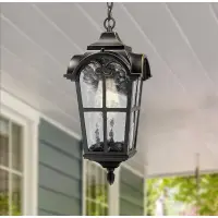 Hanging Porch Light Outdoor Pendant Light Fixture Vintage Exterior Hanging