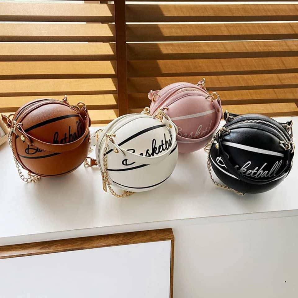 Sacs à main ronds basketball