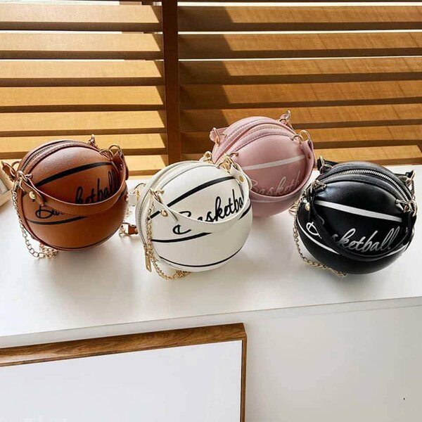 Sacs à main ronds basketball