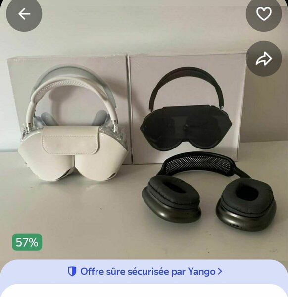Casque audio sans fil