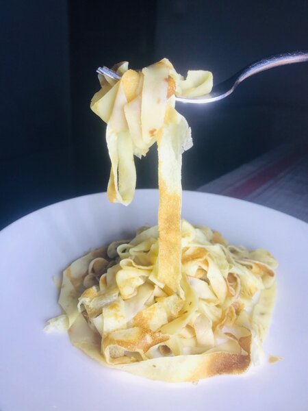 Crêpes fettuccine