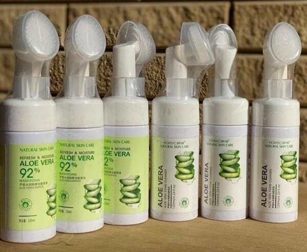 Mousse Nettoyante Aloe Vera