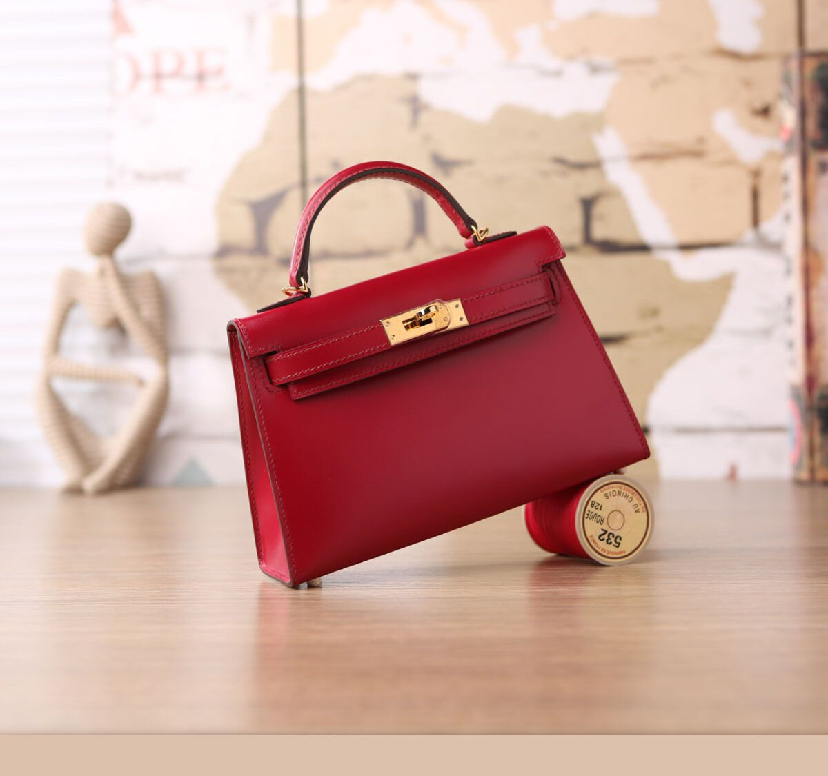 Sac à main élégant en cuir