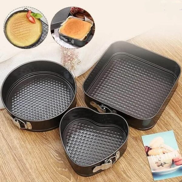 3 PCS Shape Cake Mould