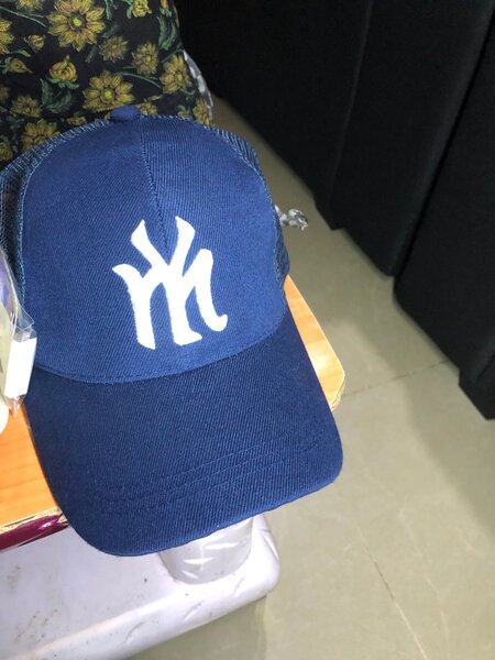 Casquette de baseball bleue