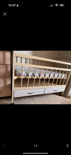 Детская кровать из  сосны