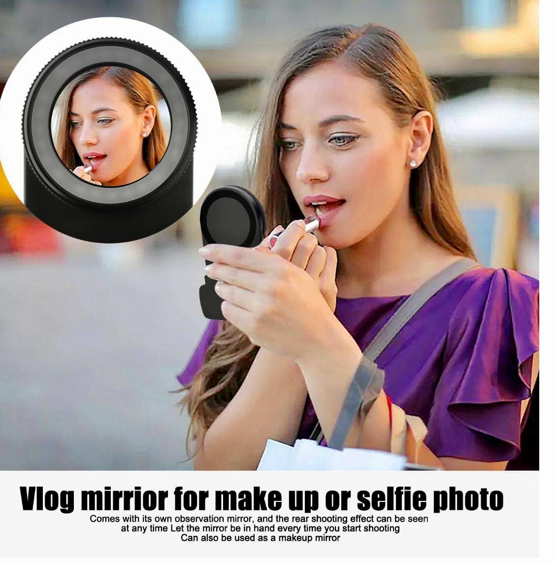 Support Magnétique Selfie LED