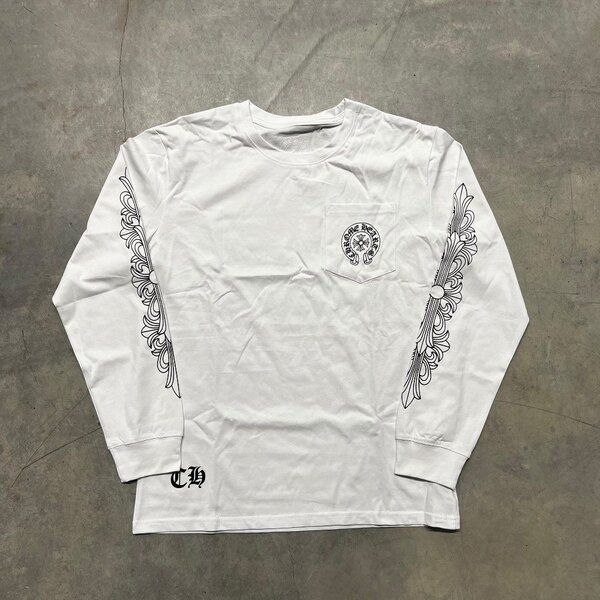 T-shirt à manches longues blanche