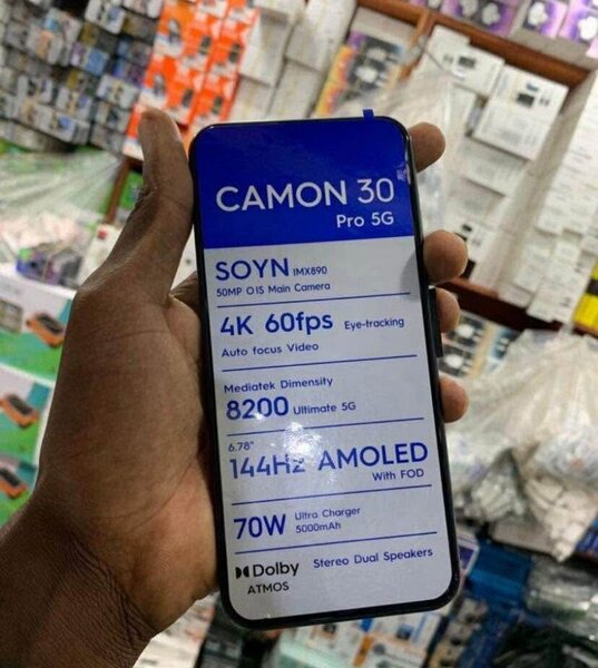 Camon 30 Pro 5G Smartphone