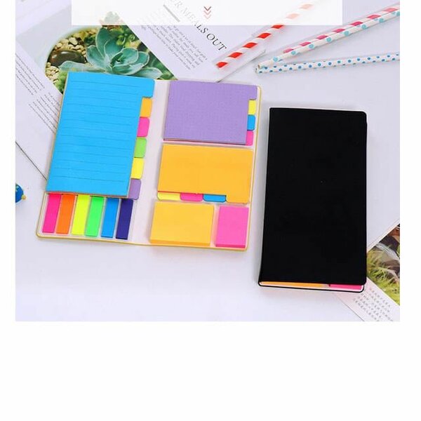Bloc-notes adhésifs colorés