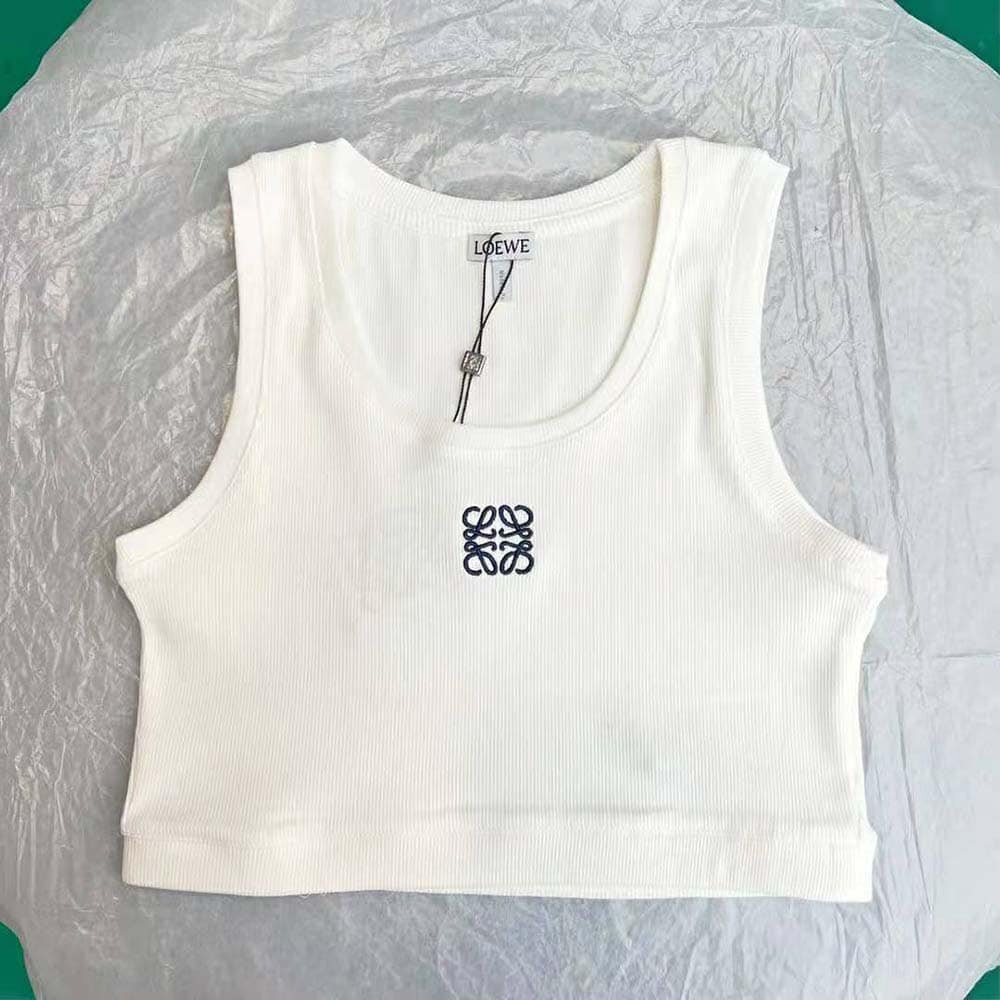 Women's Loewe top, white