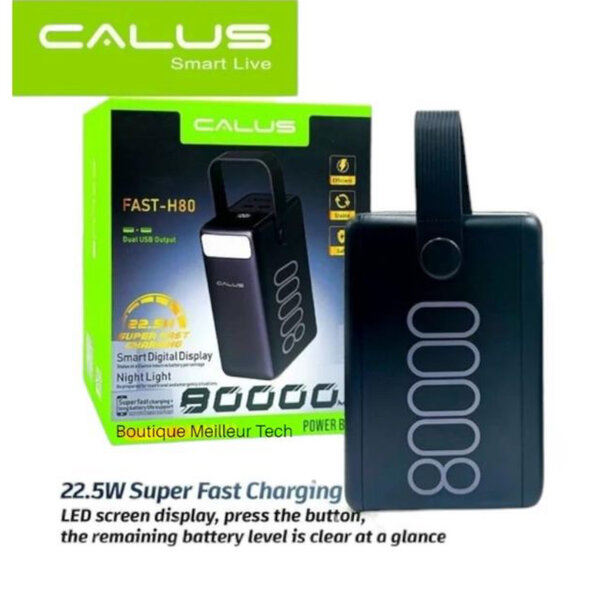Batterie externe CALUS 80000mAh