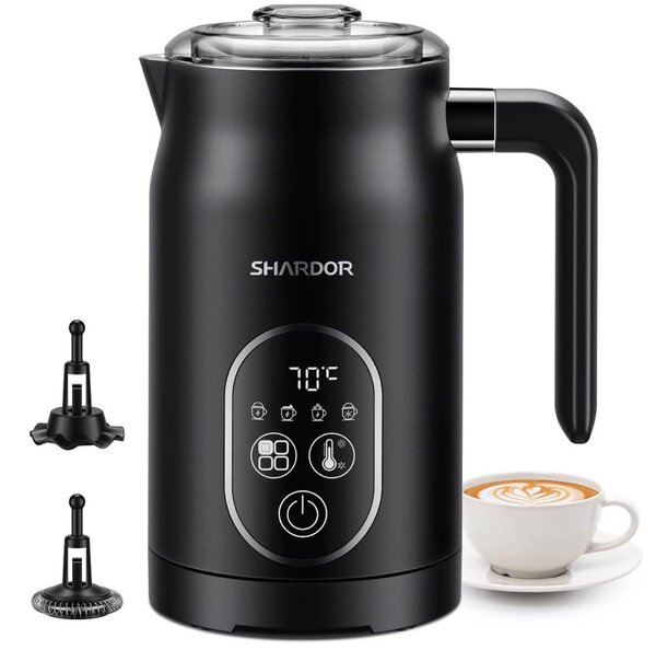 Mousseur à lait électrique 4-en-1