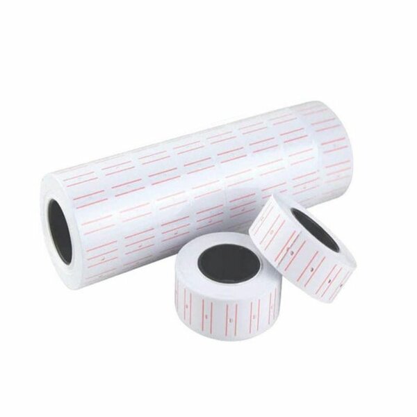 Étiquettes adhésives blanches