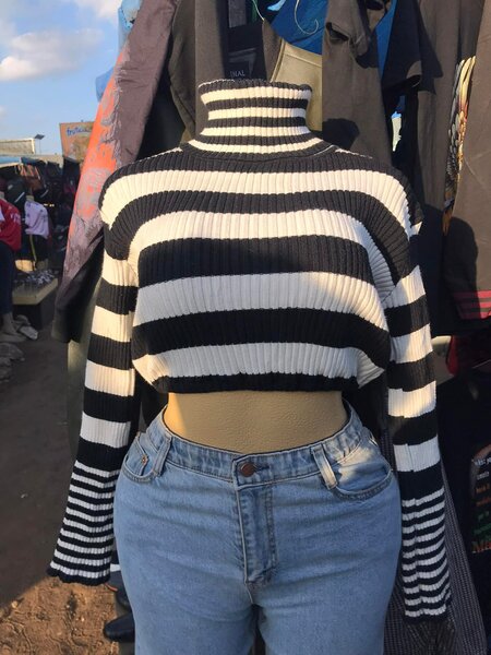 cropped polenecks readily available