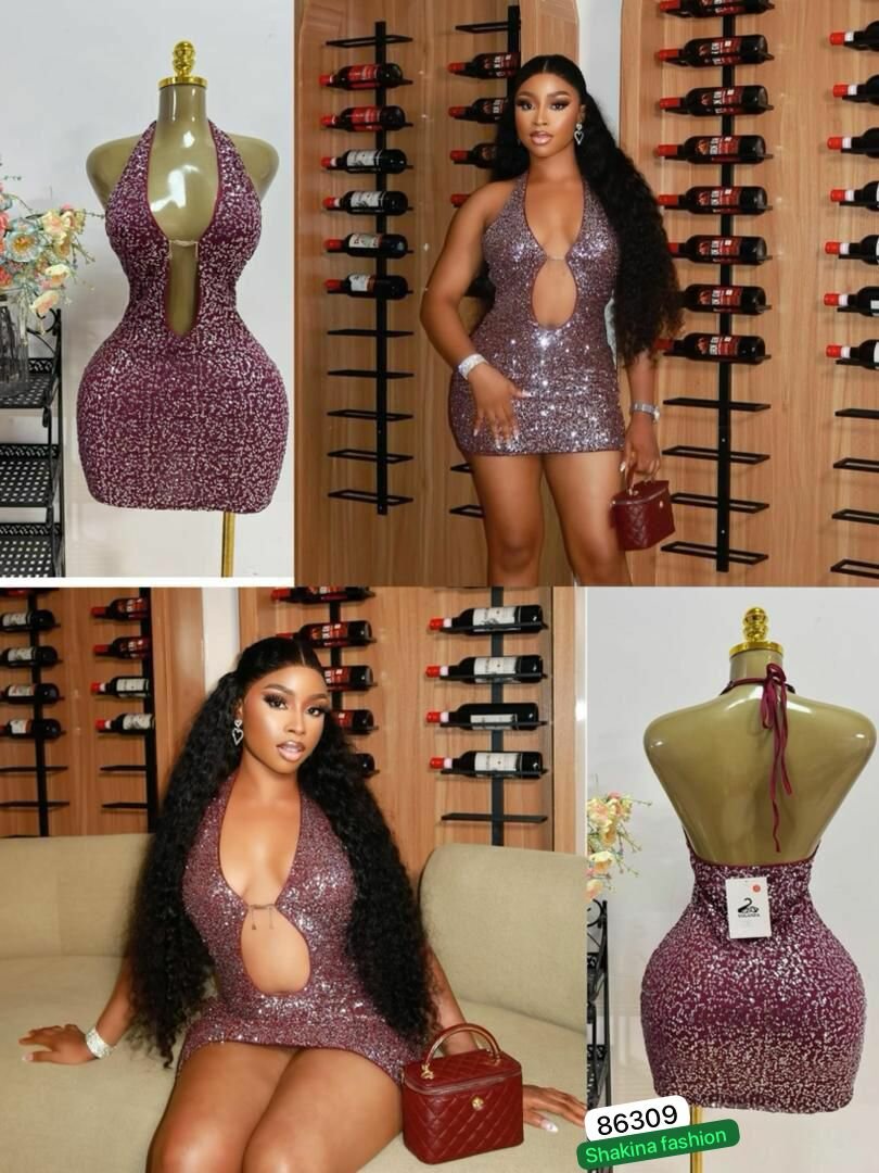 Robe pailletée sexy