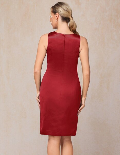 Robe tailleur rouge