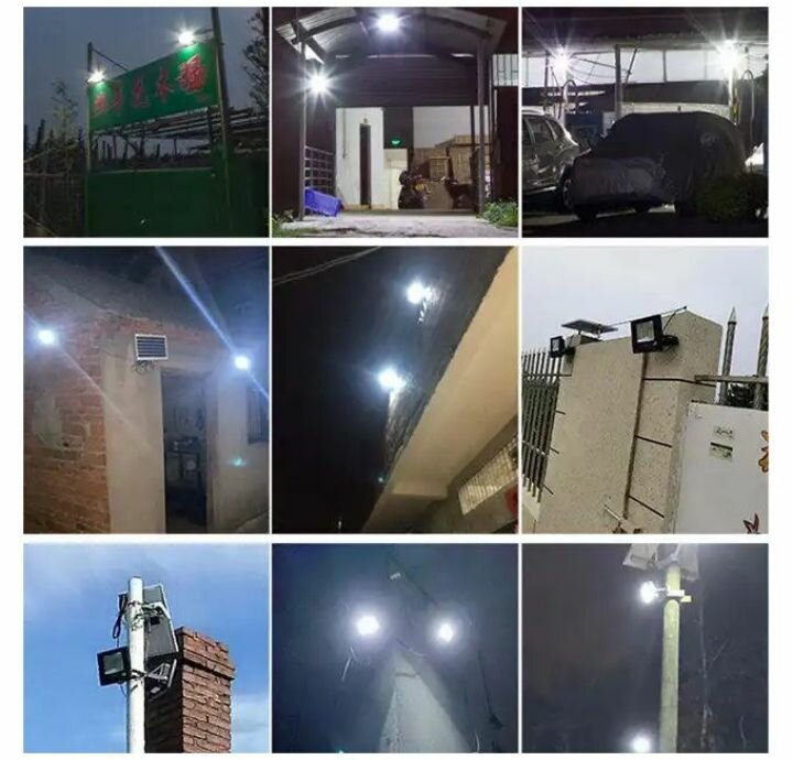 Projecteur solaire 200w