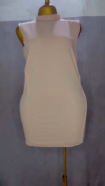 Robe moulante sans manches