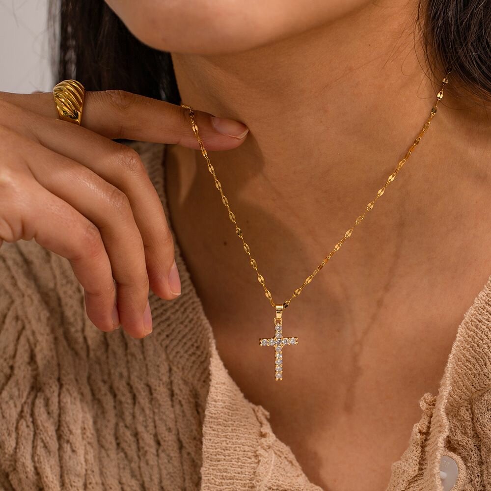 18K Gold Plated Stainless Steel Necklace️️