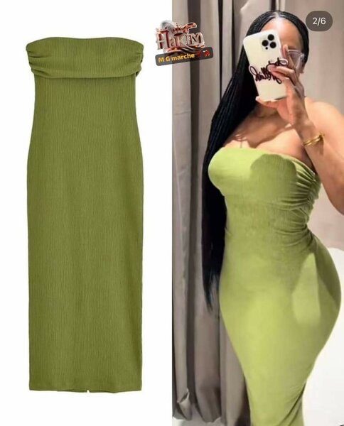 Robe longue élégante femme