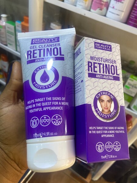 Beauty formulas Retinol Gel cleanser/ moisture