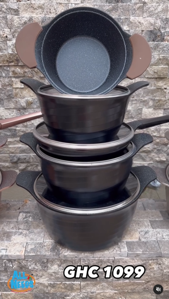 5pcs Diecast Cookware