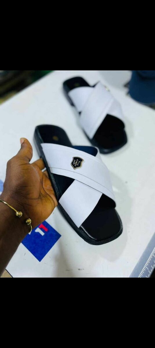 Quality leather slippers