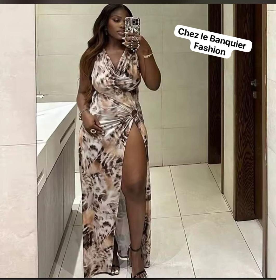 Robe longue élégante été