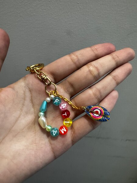 Sea Customizable Name Keychain