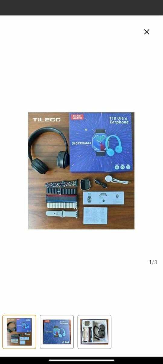 Montre intelligente S10 et écouteurs