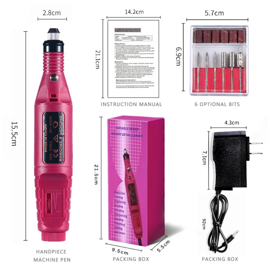 Lime à Ongles Électrique