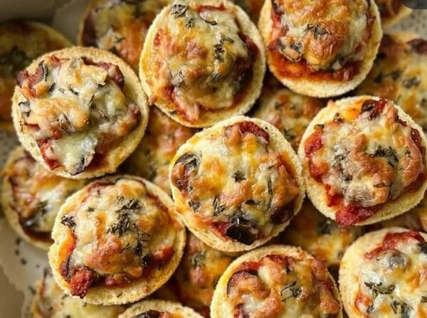 Mini-pizza poulet