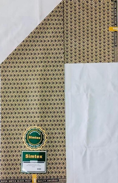 Polyester fabric with print