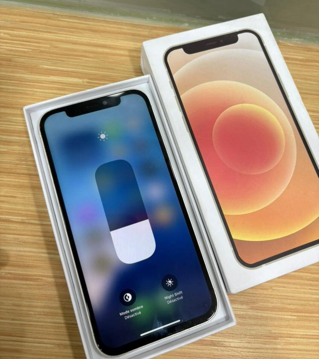 iPhone 12 simple 128GB Blanc