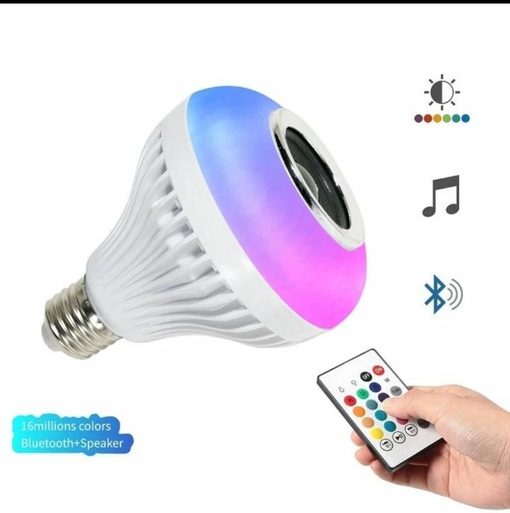 Ampoule LED Bluetooth Haut-Parleur