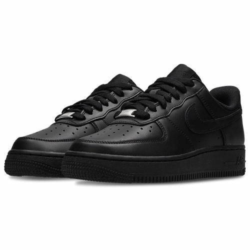 Sneakers en cuir noir élégant