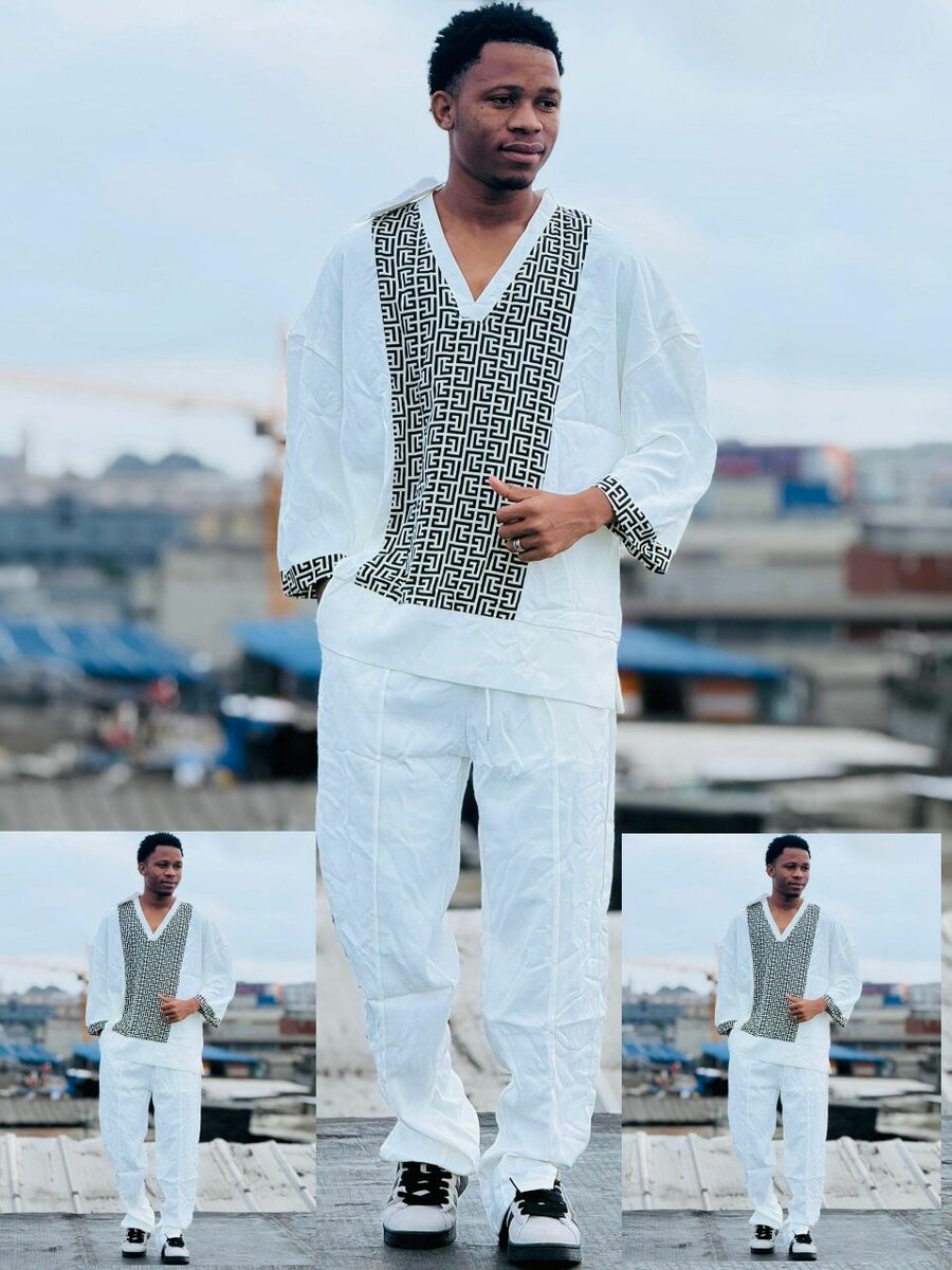 Ensemble décontracté bohème