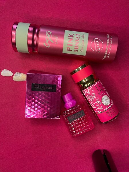 Set Parfums Rose Élégant