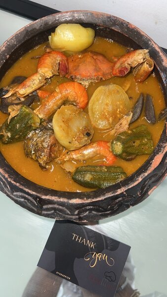 Soupe du pêcheur attieke rouge