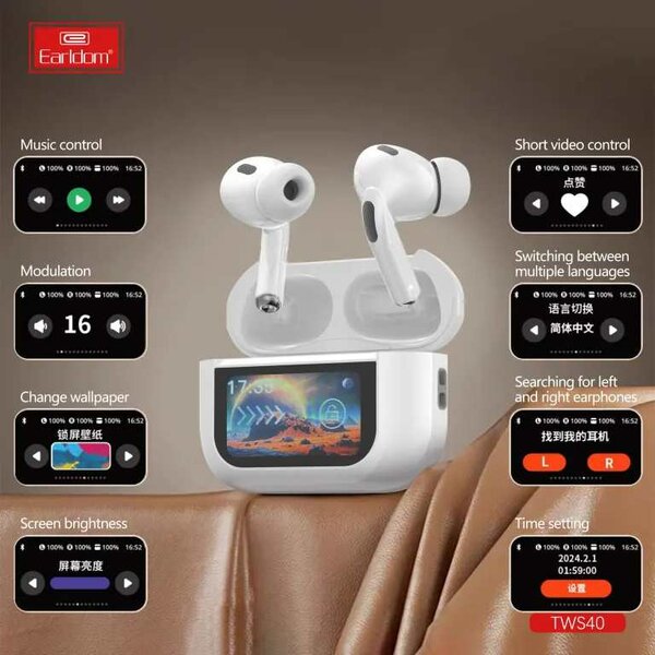 Écouteurs sans fil A9 Pro ANC