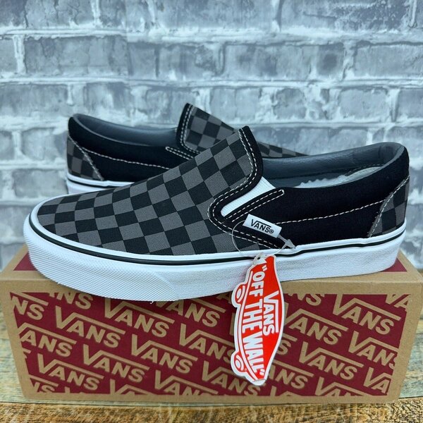 Vans Slip-On Checkerboard noir