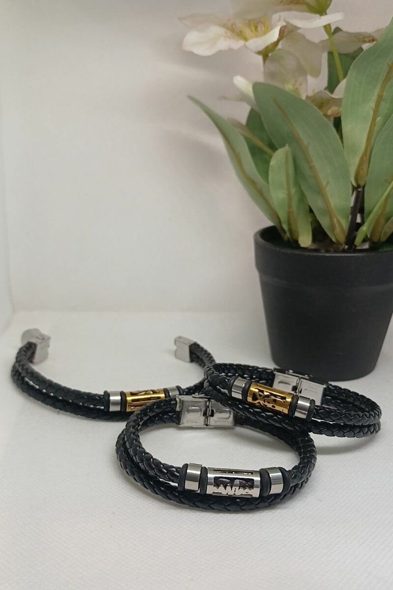 Leather bracelets