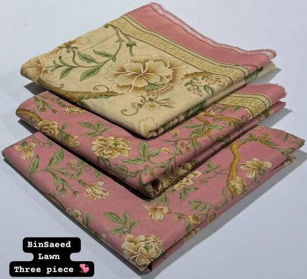 Bin saeed printed lawn