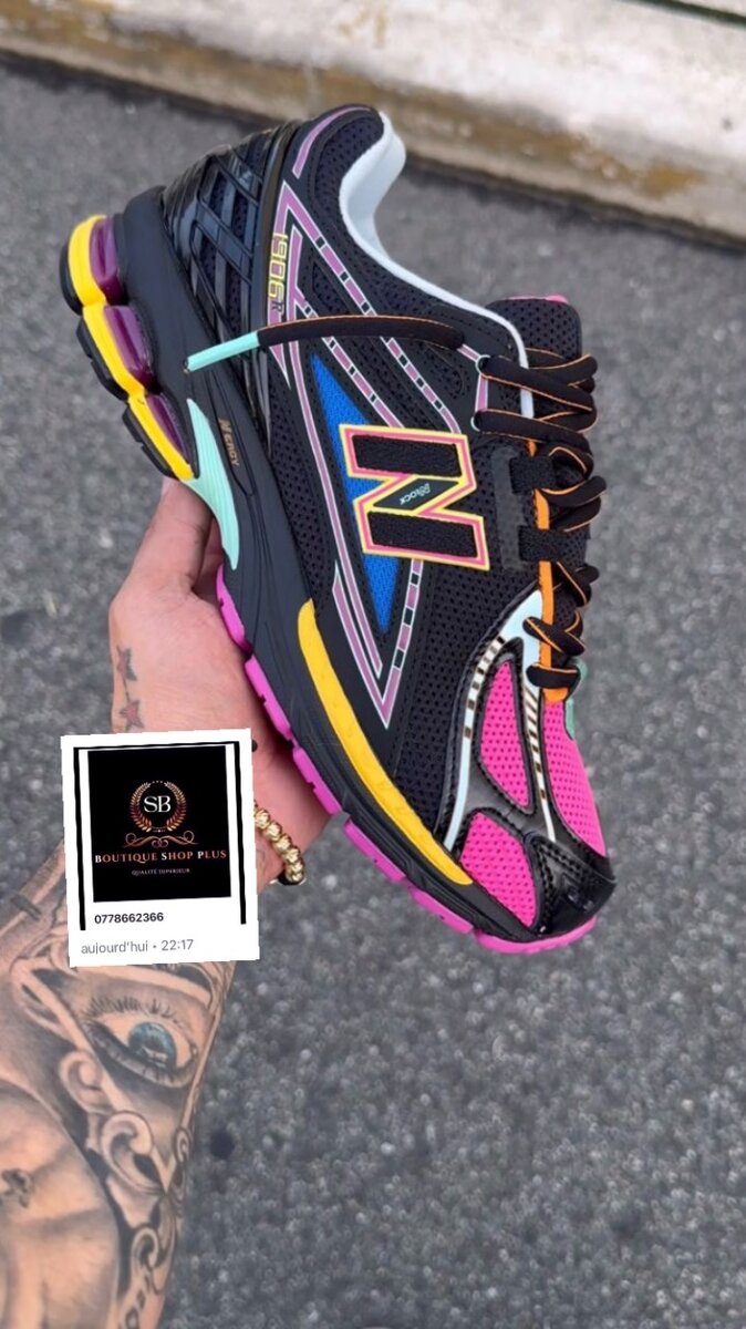 Basket new balance avec sa bte