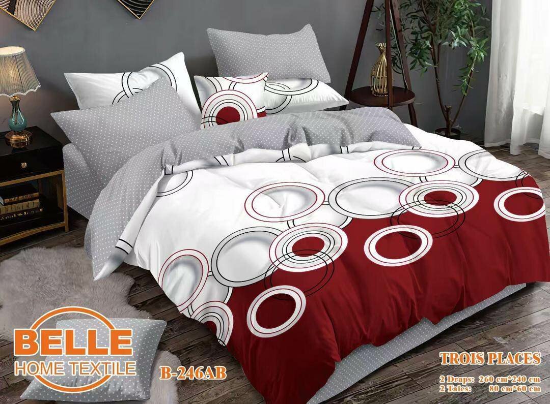 2 draps de lit 3 places+2 taie