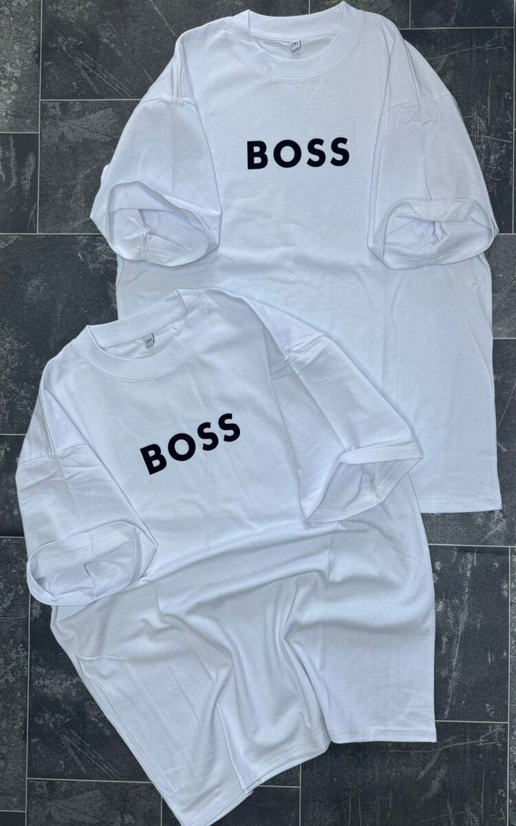 T-shirts blancs BOSS unisexe