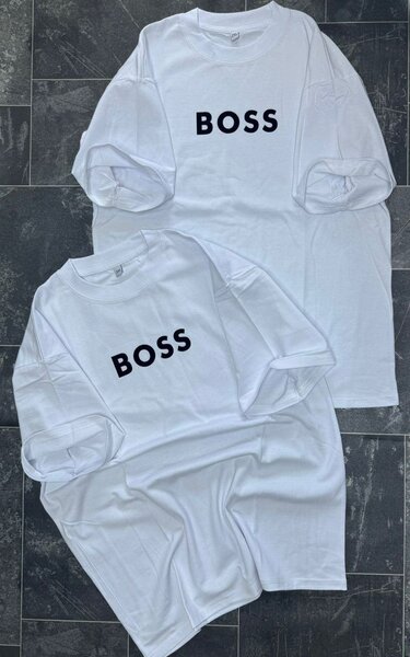 T-shirts blancs BOSS unisexe